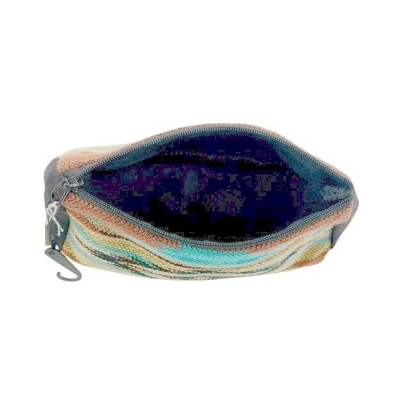 Southwestern Aztec Print Zipper Pouch Lot of 3 Cosmetic Bag Travel Organizer - Picture 3 of 6